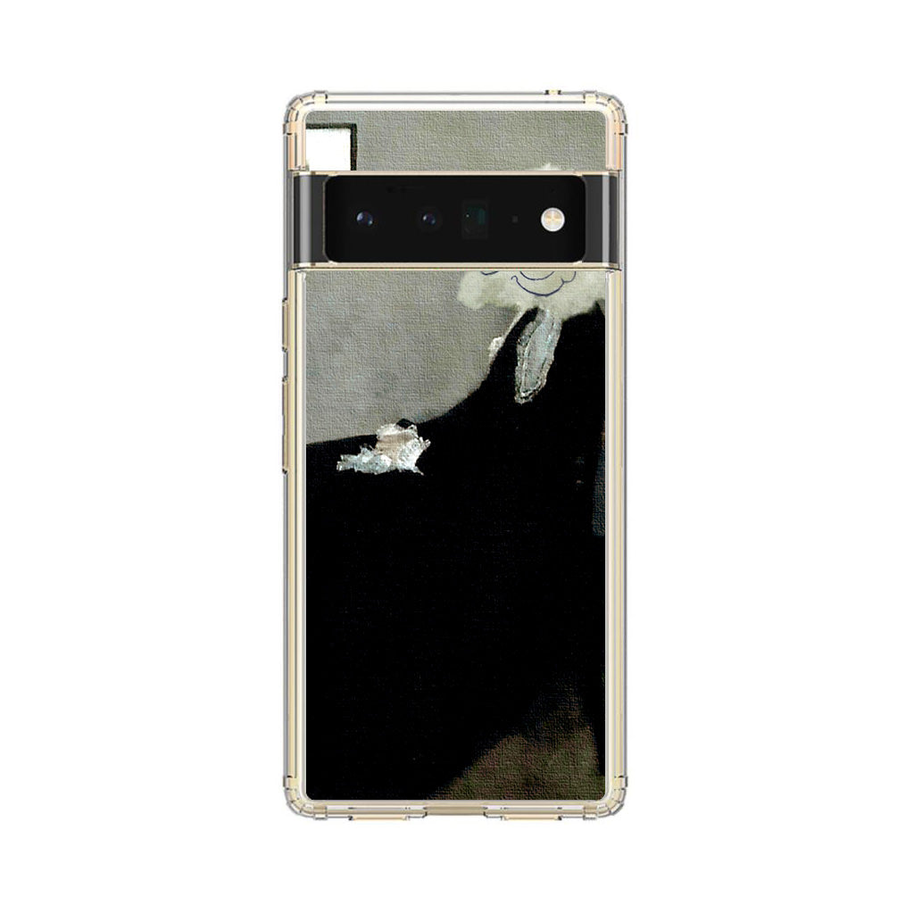 Whistler's Mother by Mr. Bean Google Pixel 6 Pro Case