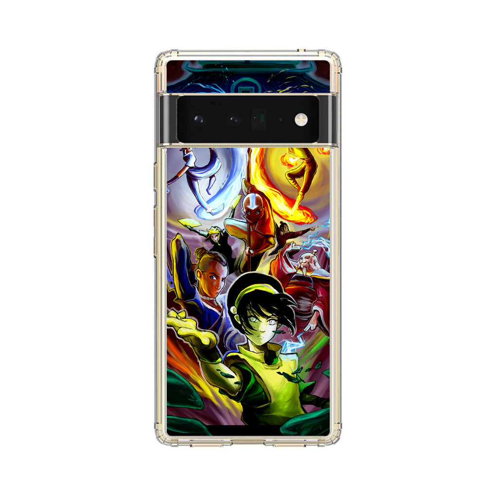 Avatar The Last Airbender Characters Google Pixel 6 Pro Case