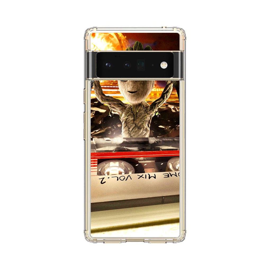 Baby Groot Mix Vol 2 Google Pixel 6 Pro Case