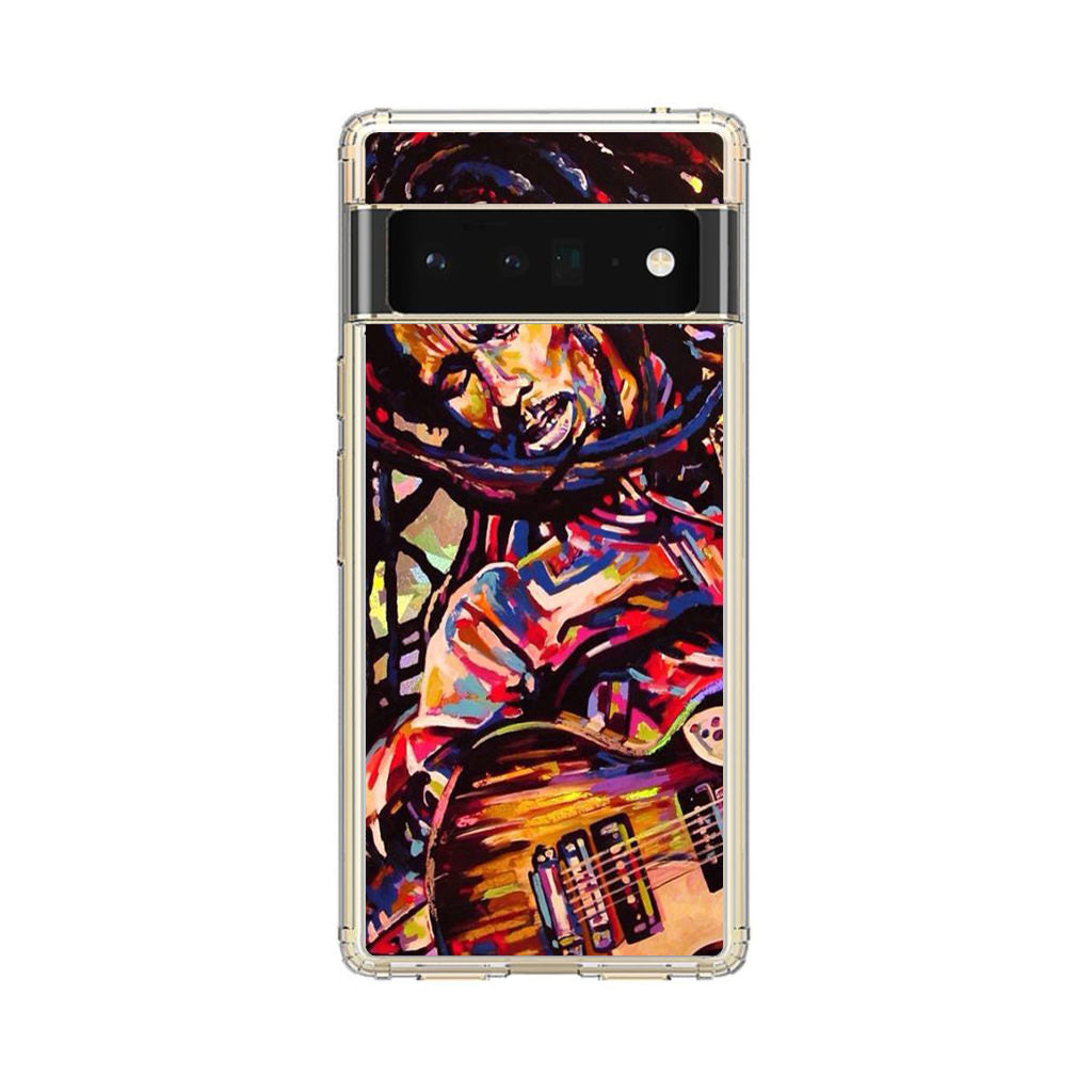 Bob Marley Art Google Pixel 6 Pro Case