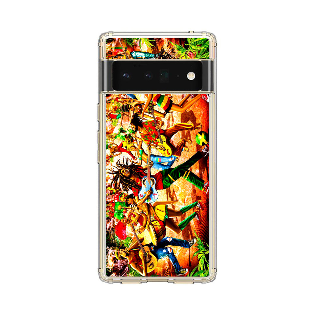 Bob Marley Reggae Google Pixel 6 Pro Case