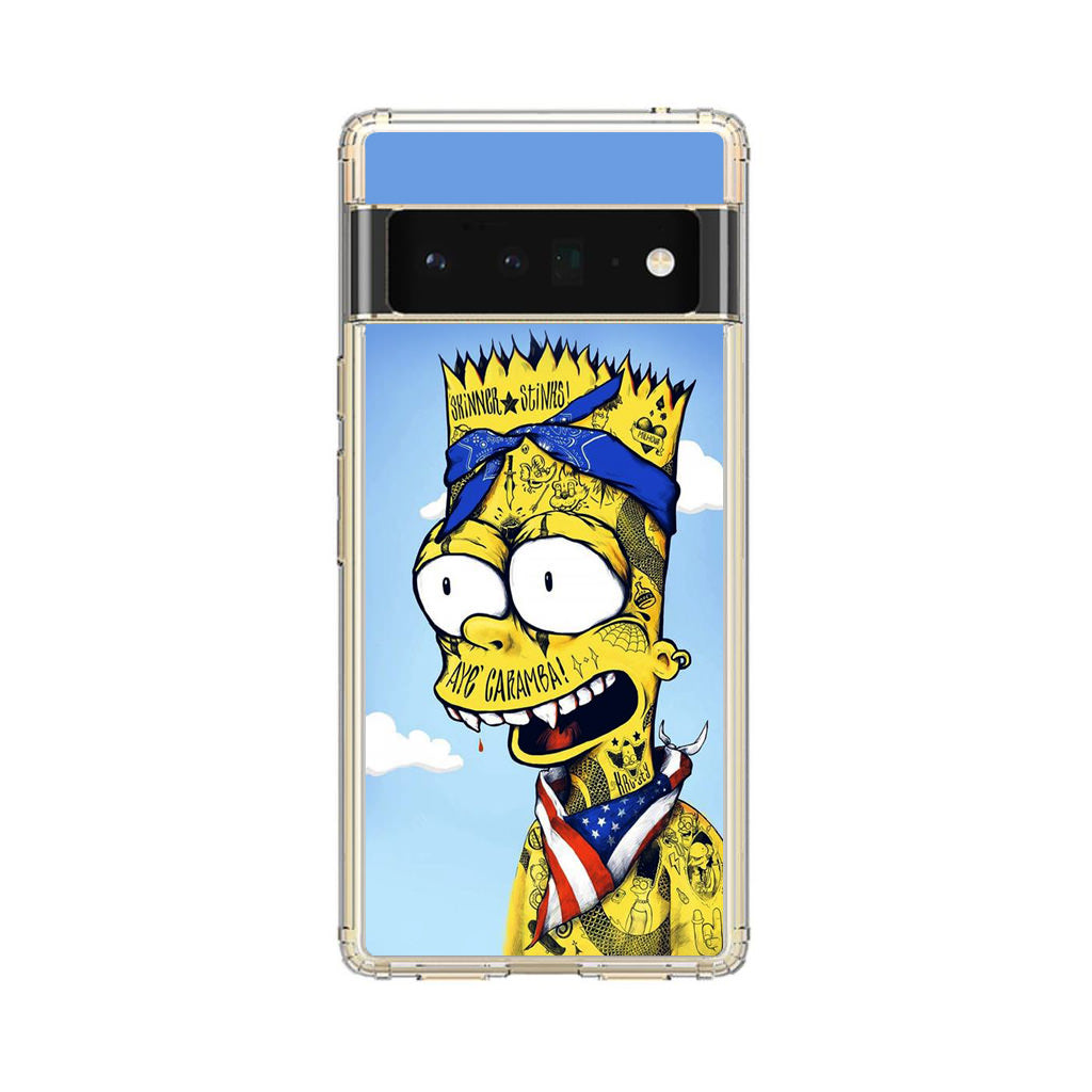 Bootleg Bart Google Pixel 6 Pro Case