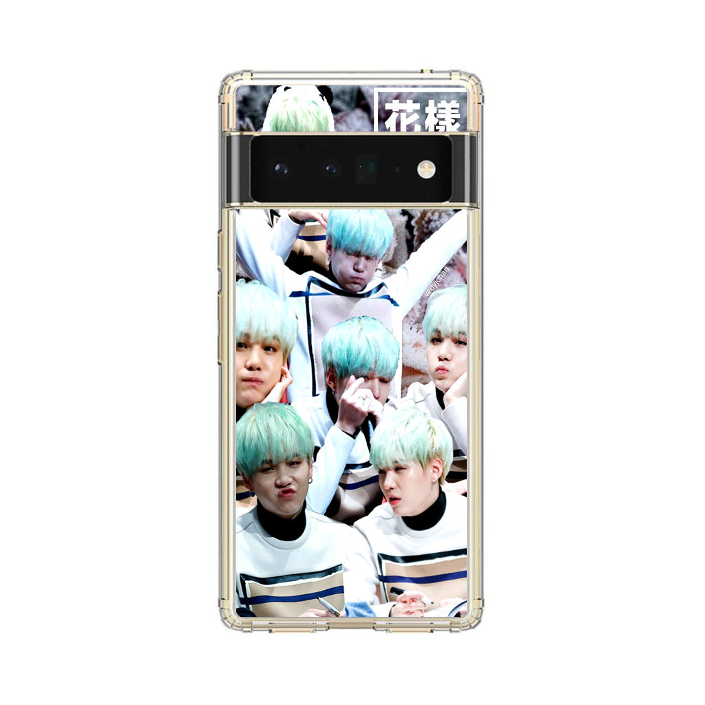 BTS Suga Collage Google Pixel 6 Pro Case