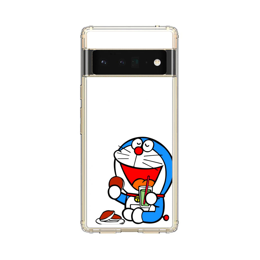 Doraemon Minimalism Google Pixel 6 Pro Case