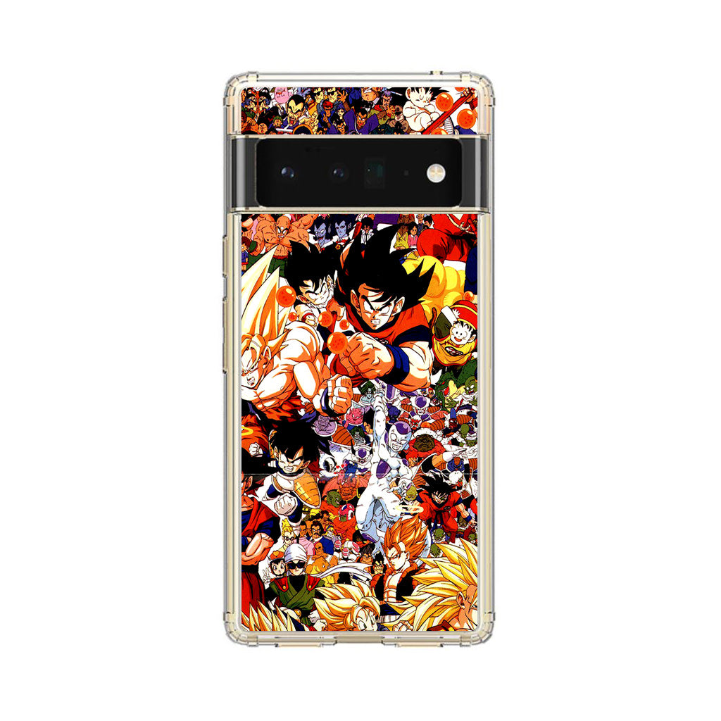 Dragon Ball All Characters Google Pixel 6 Pro Case