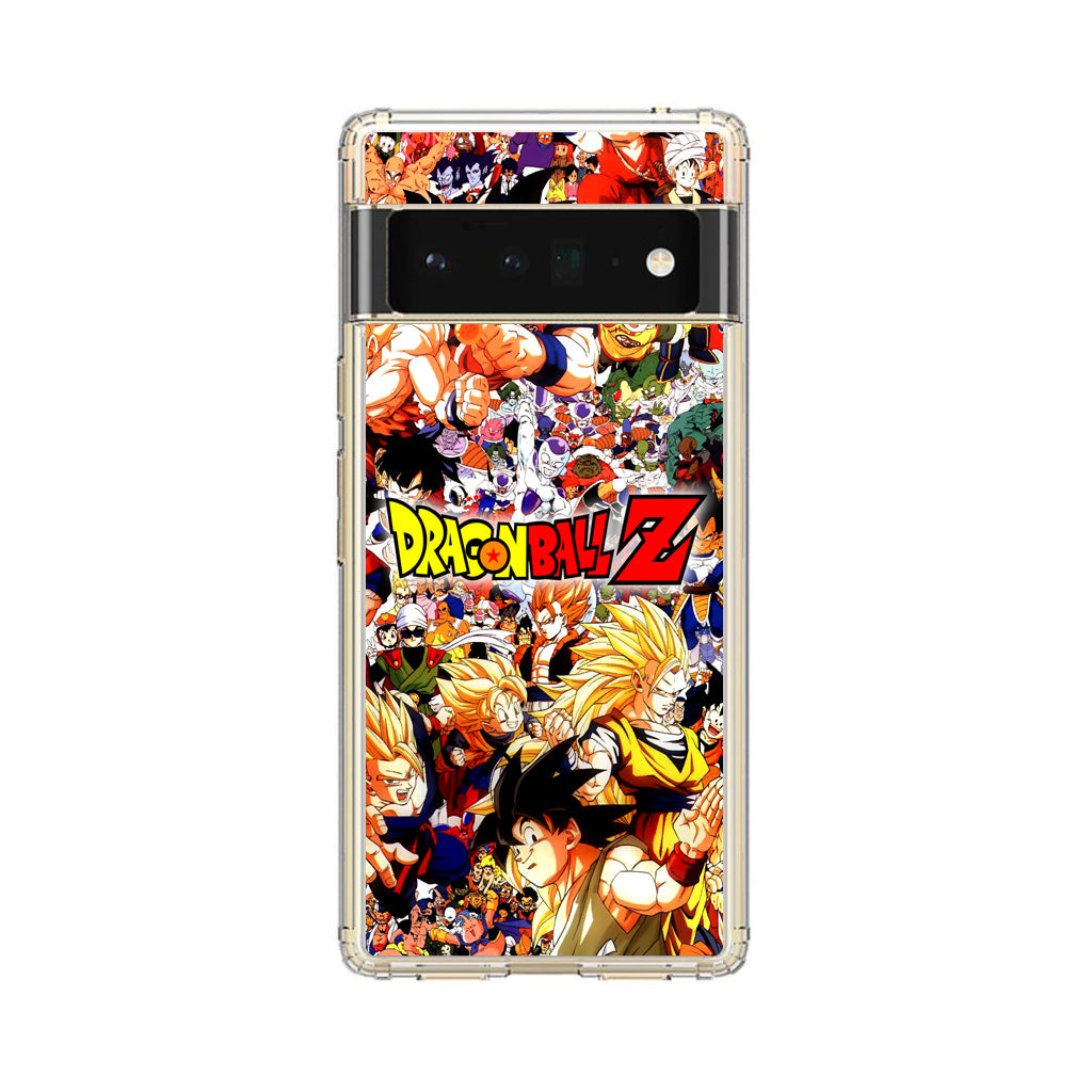 Dragon Ball Z All Characters Google Pixel 6 Pro Case