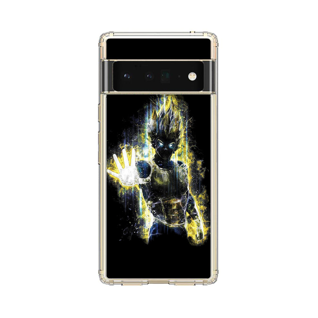 Dragon Ball Z Vegeta Bad Saiyan Prince Google Pixel 6 Pro Case