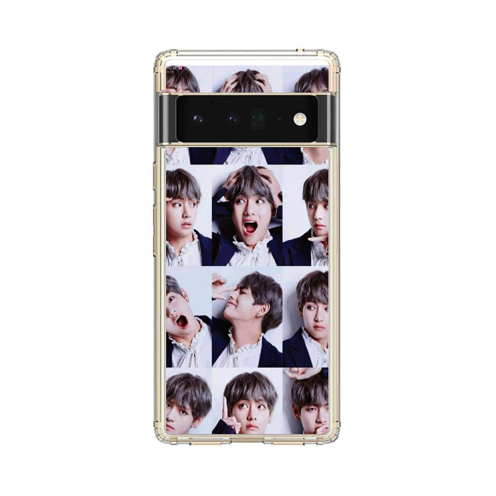 Kim Tae-hyung Collage Google Pixel 6 Pro Case