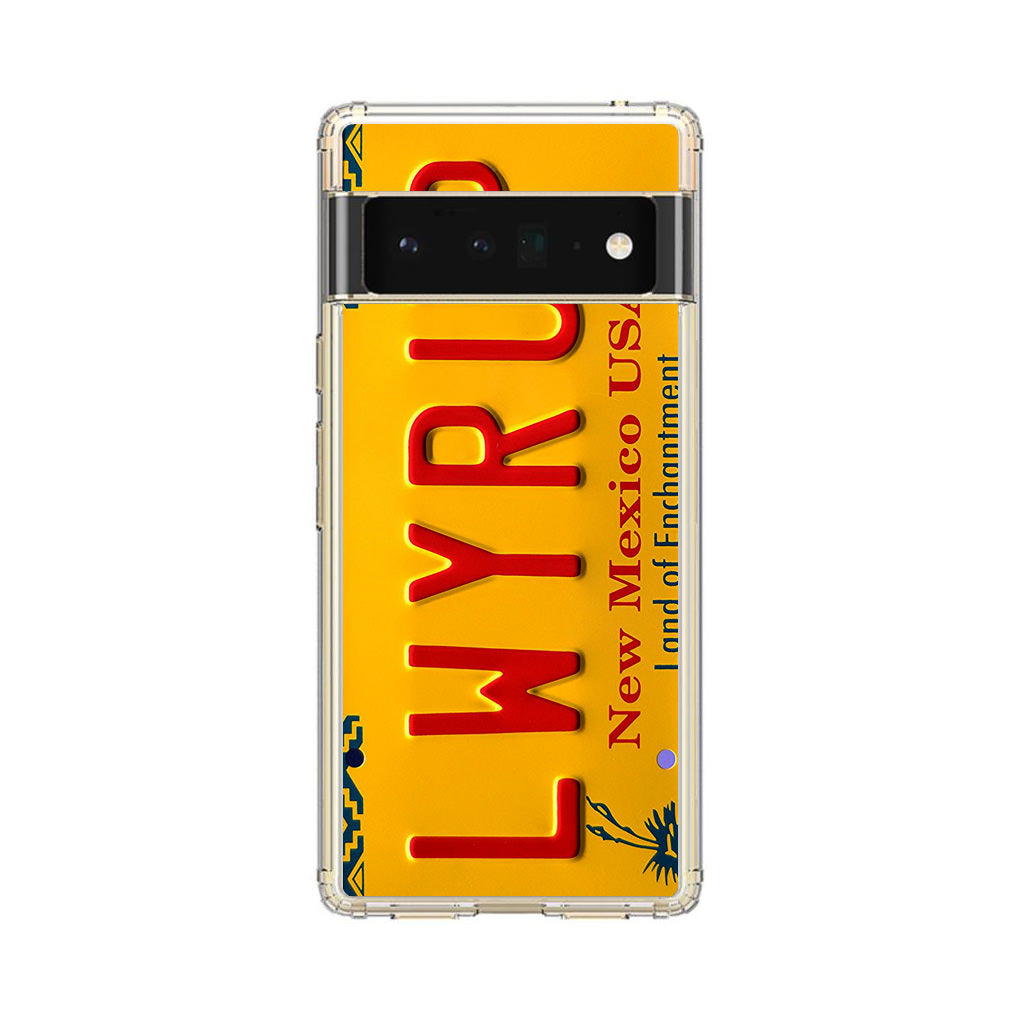 LWYRUP License Plate Google Pixel 6 Pro Case