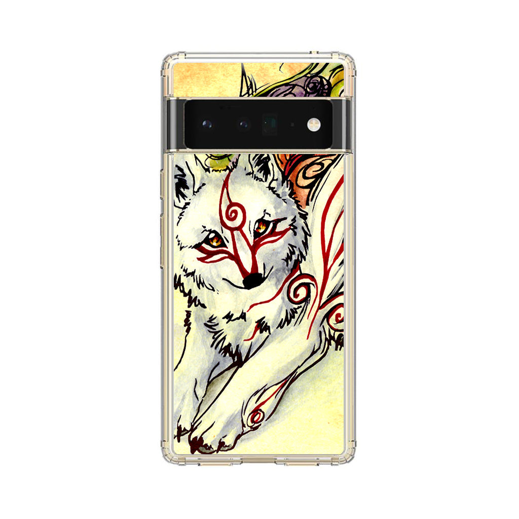 Okami Amaterasu Google Pixel 6 Pro Case