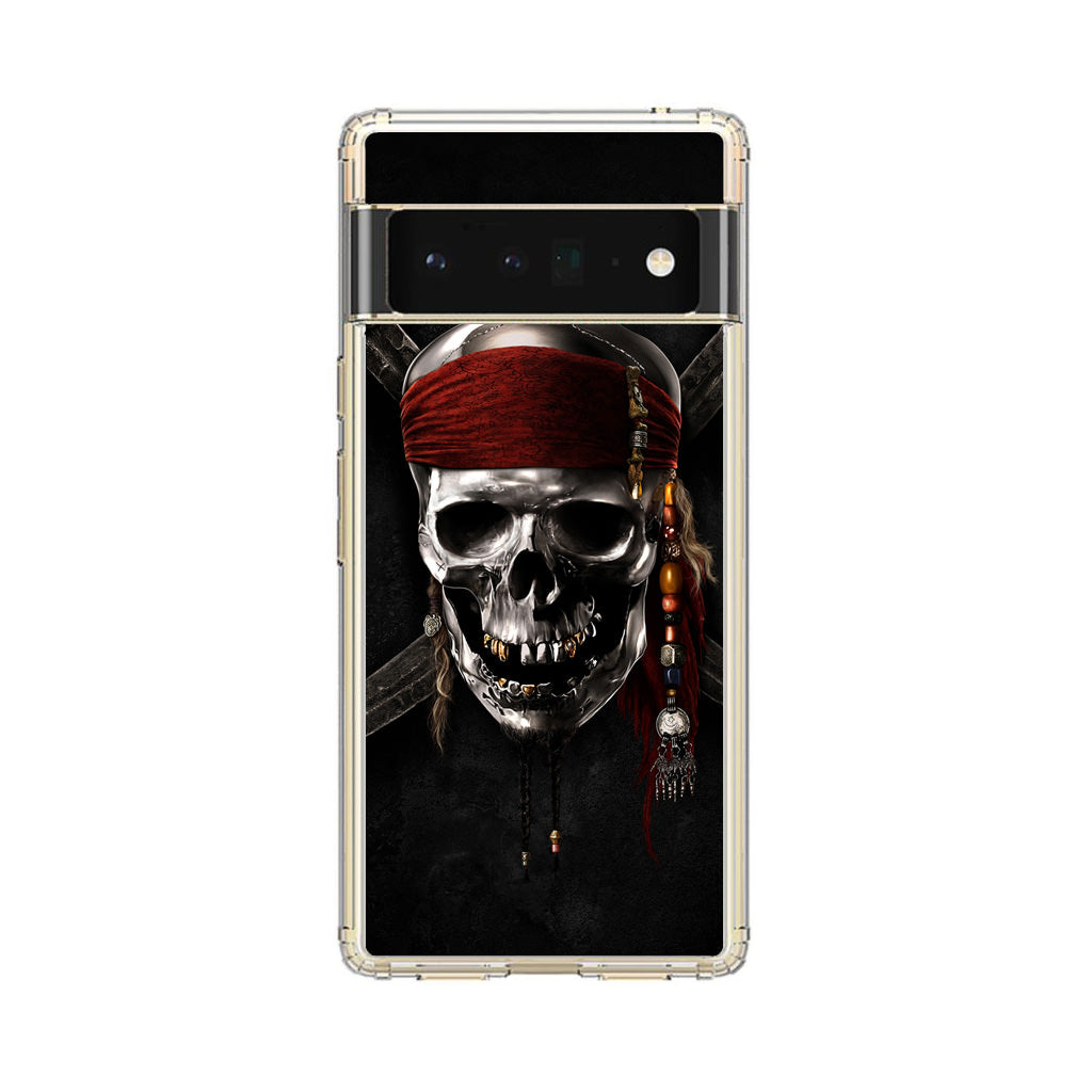 Pirates Of Carribean Skull Google Pixel 6 Pro Case