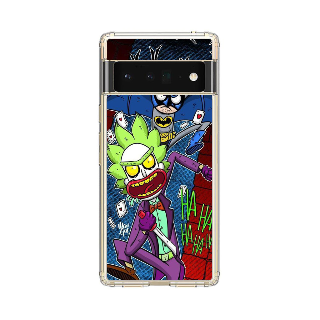 Rick And Morty Bat And Joker Clown Google Pixel 6 Pro Case