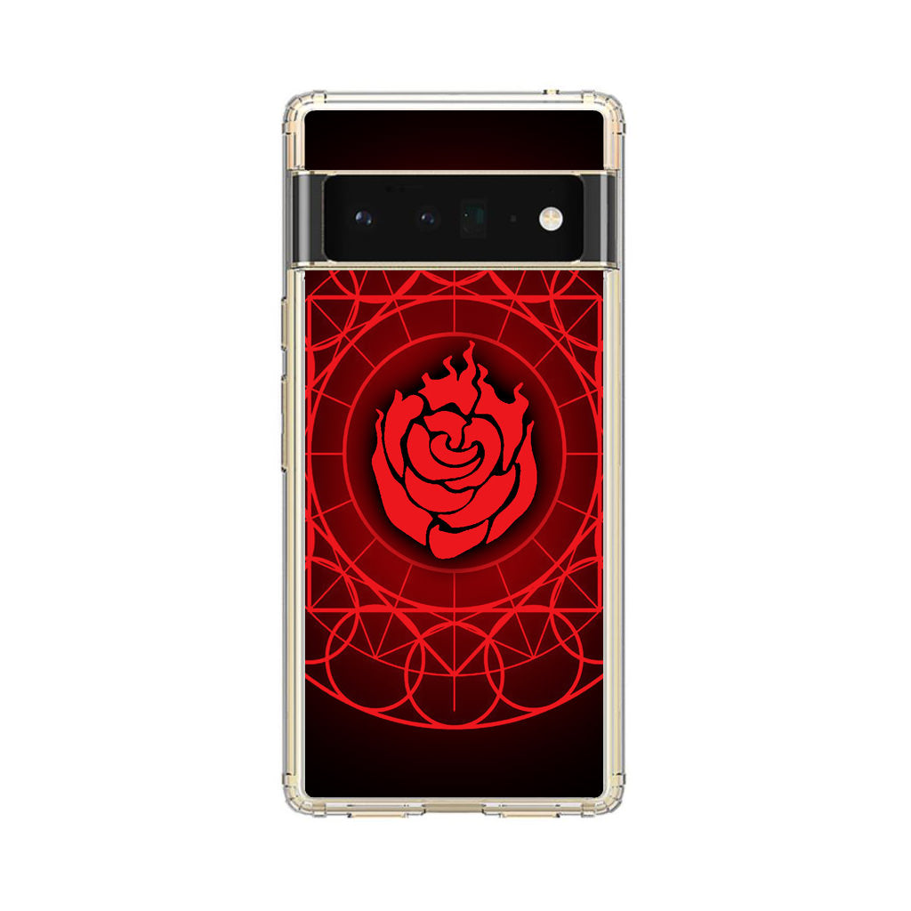 Ruby Rose Symbol RWBY Google Pixel 6 Pro Case