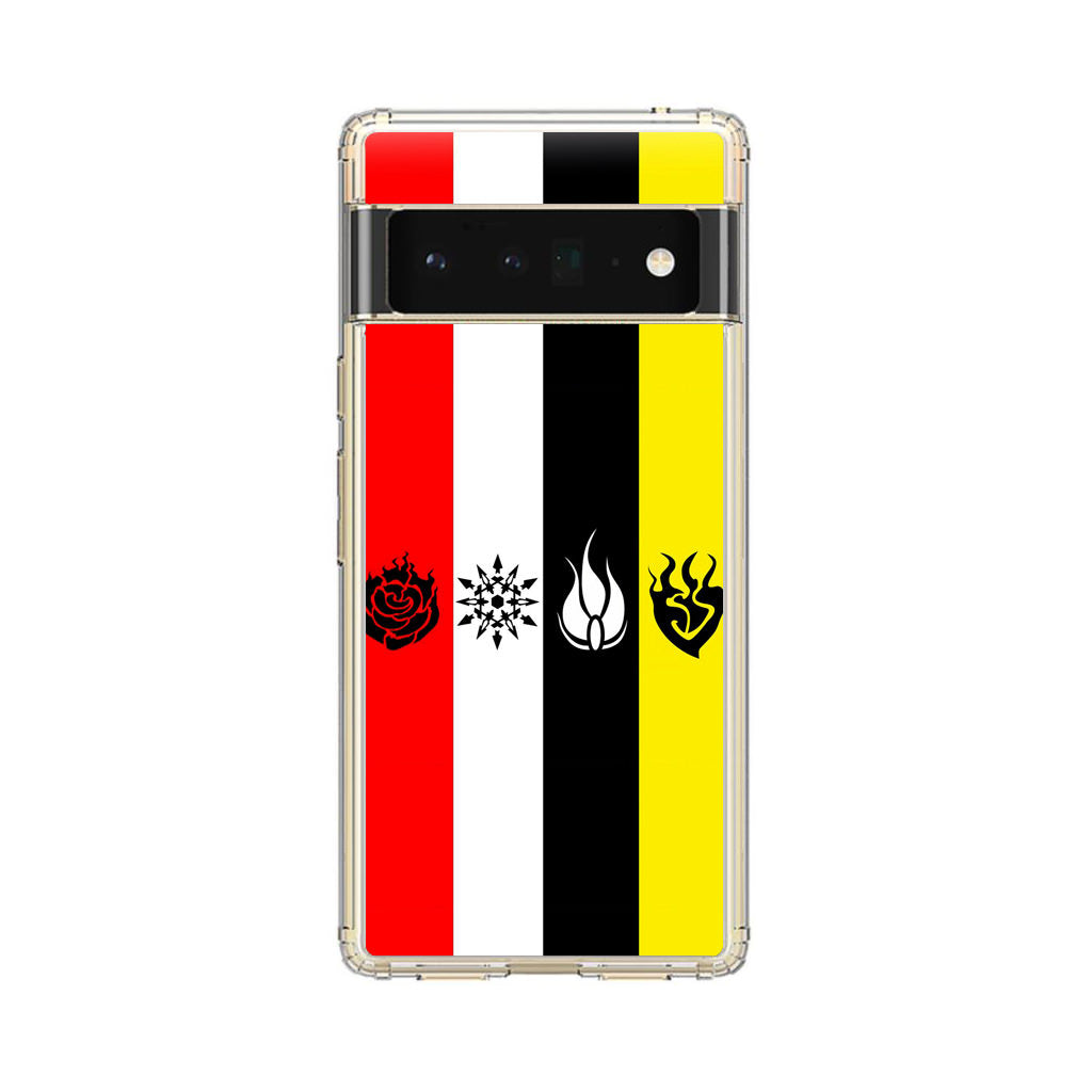 RWBY All Symbols Google Pixel 6 Pro Case