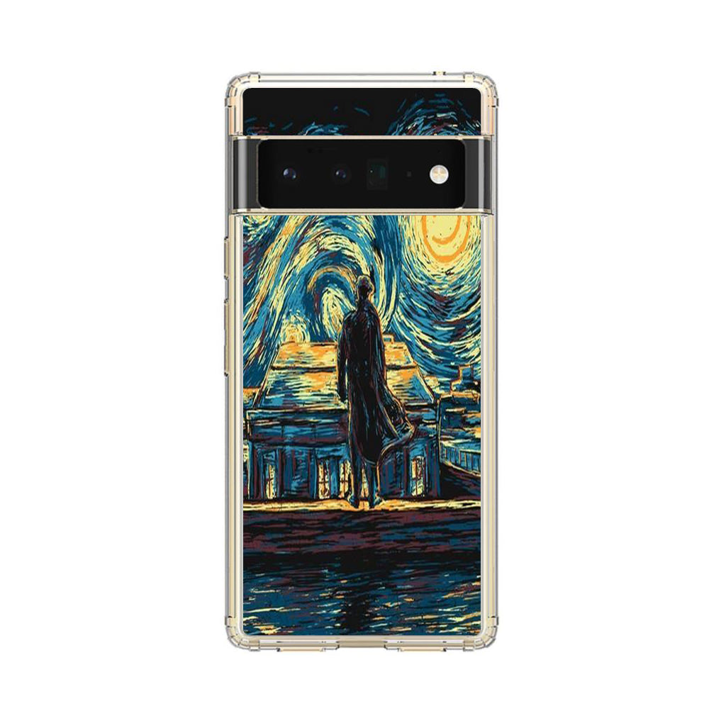 Sherlock Starry Night Google Pixel 6 Pro Case