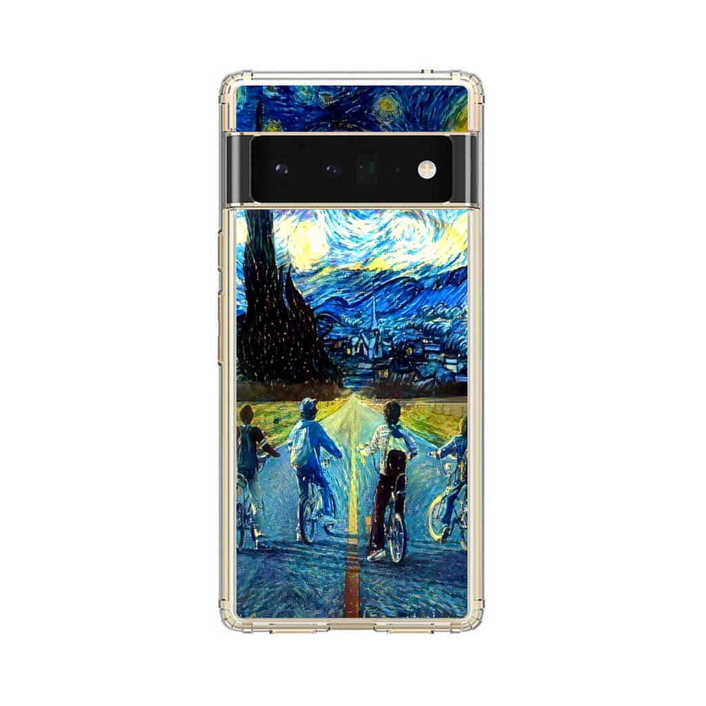 Stranger At Starry Night Google Pixel 6 Pro Case