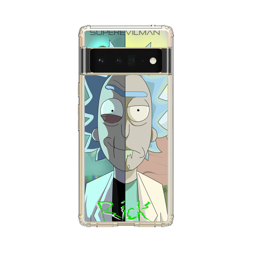 Super Evil Man Rick And Rick Google Pixel 6 Pro Case