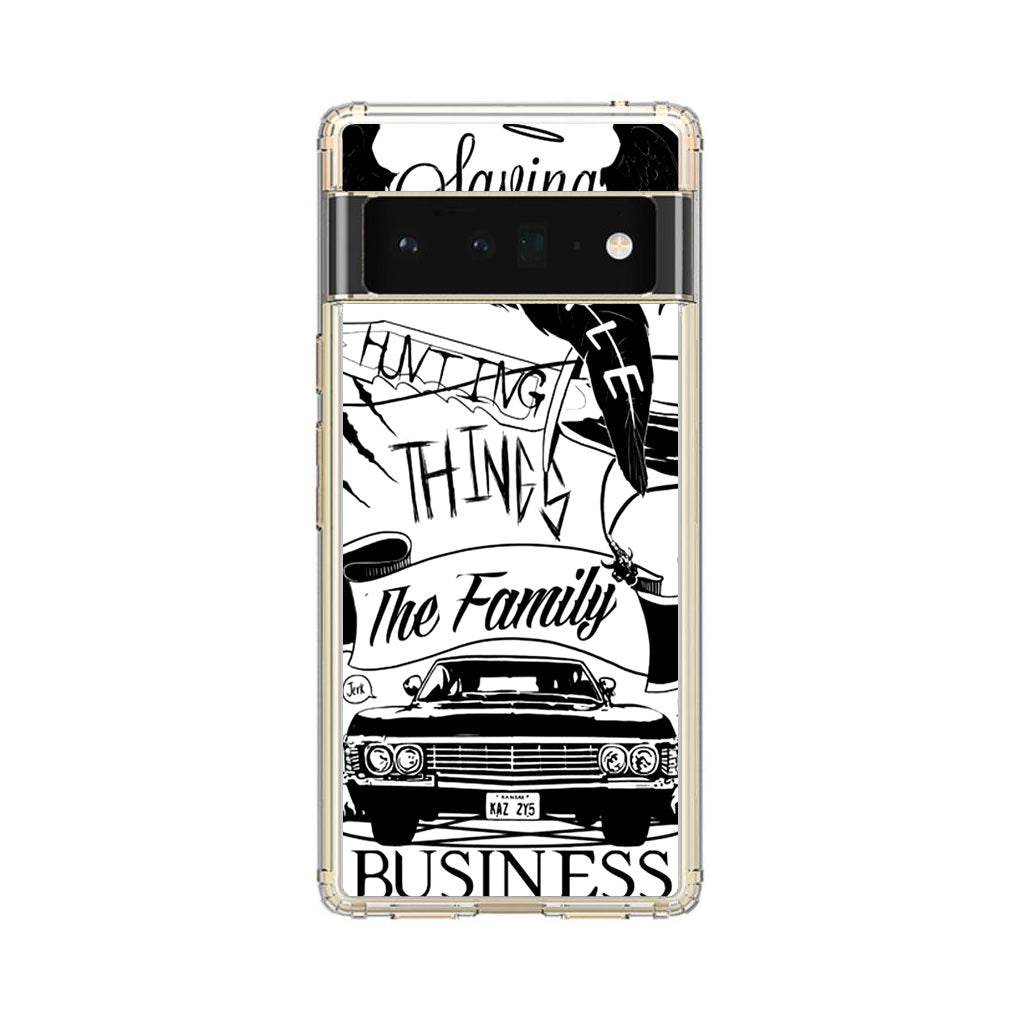 Supernatural Family Business Saving People Google Pixel 6 Pro Case –  Customilo