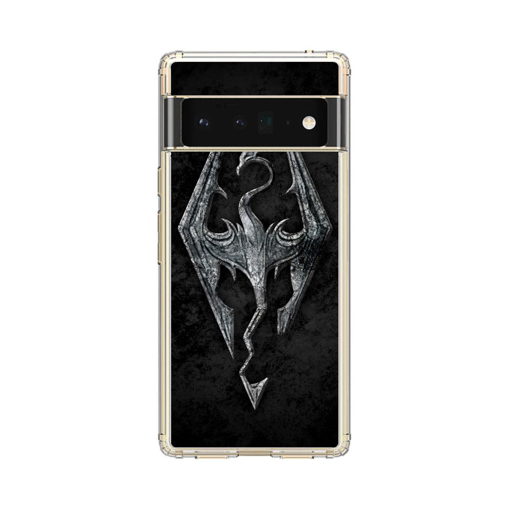 The Elder Scrolls V Skyrim Logo Google Pixel 6 Pro Case