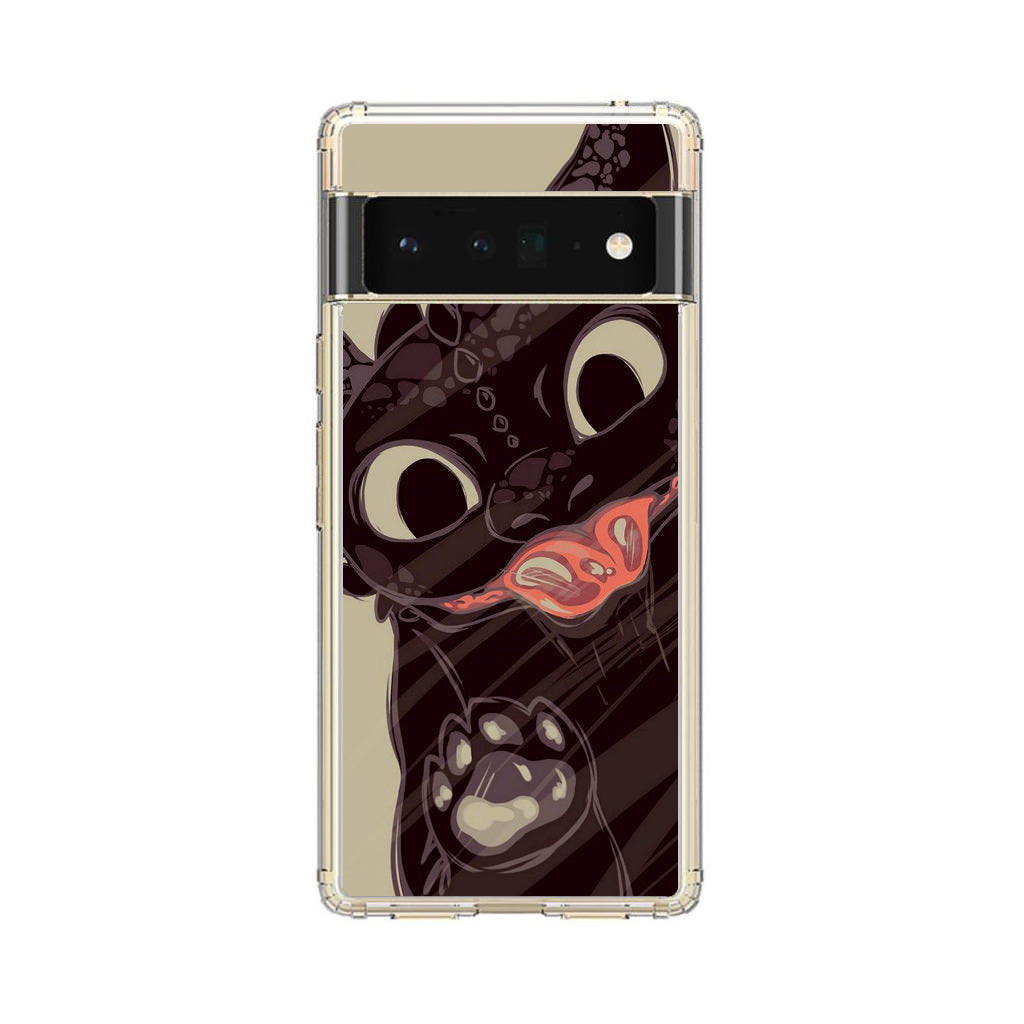 Toothless Dragon Art Google Pixel 6 Pro Case