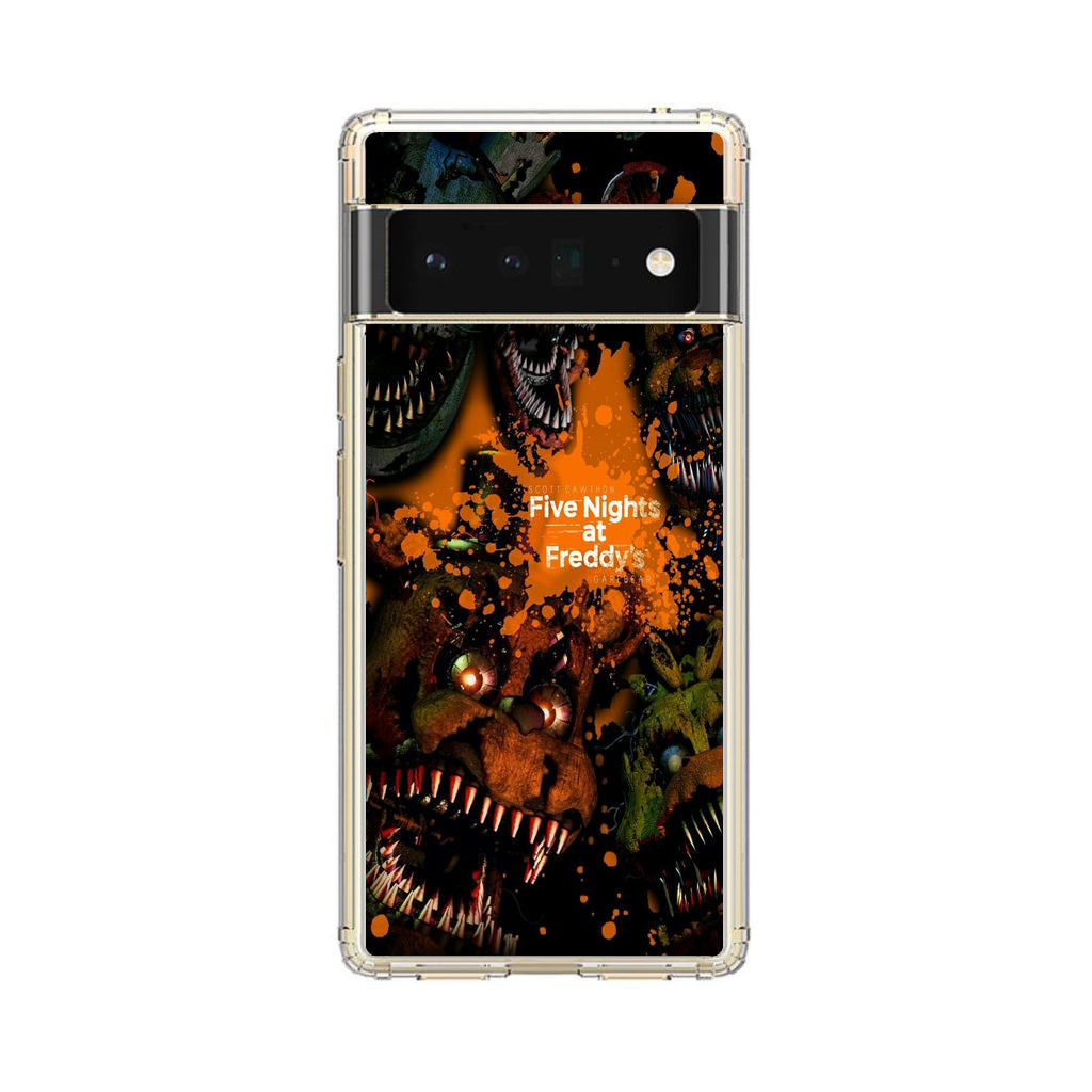 Five Nights at Freddy's Scary Google Pixel 6 Pro Case