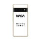 NASA Minimalist White Google Pixel 6 Pro Case
