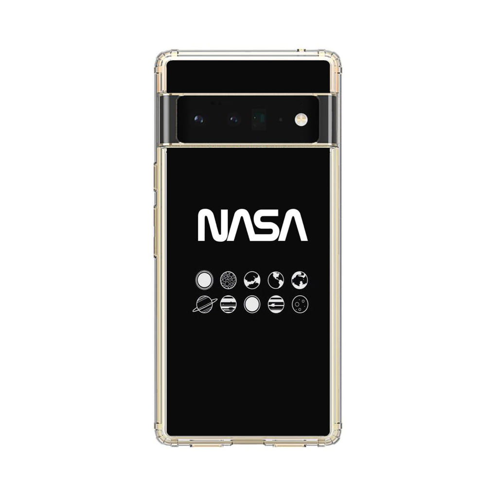 NASA Minimalist Google Pixel 6 Pro Case