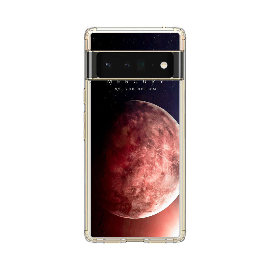 Planet Mercury Google Pixel 6 Pro Case