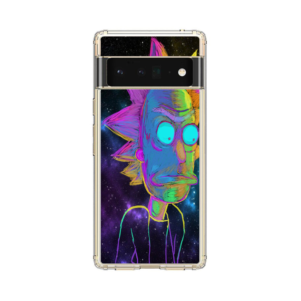 Rick Colorful Crayon Space Google Pixel 6 Pro Case