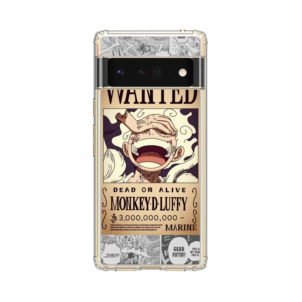 Gear 5 Wanted Poster Google Pixel 6 Pro Case