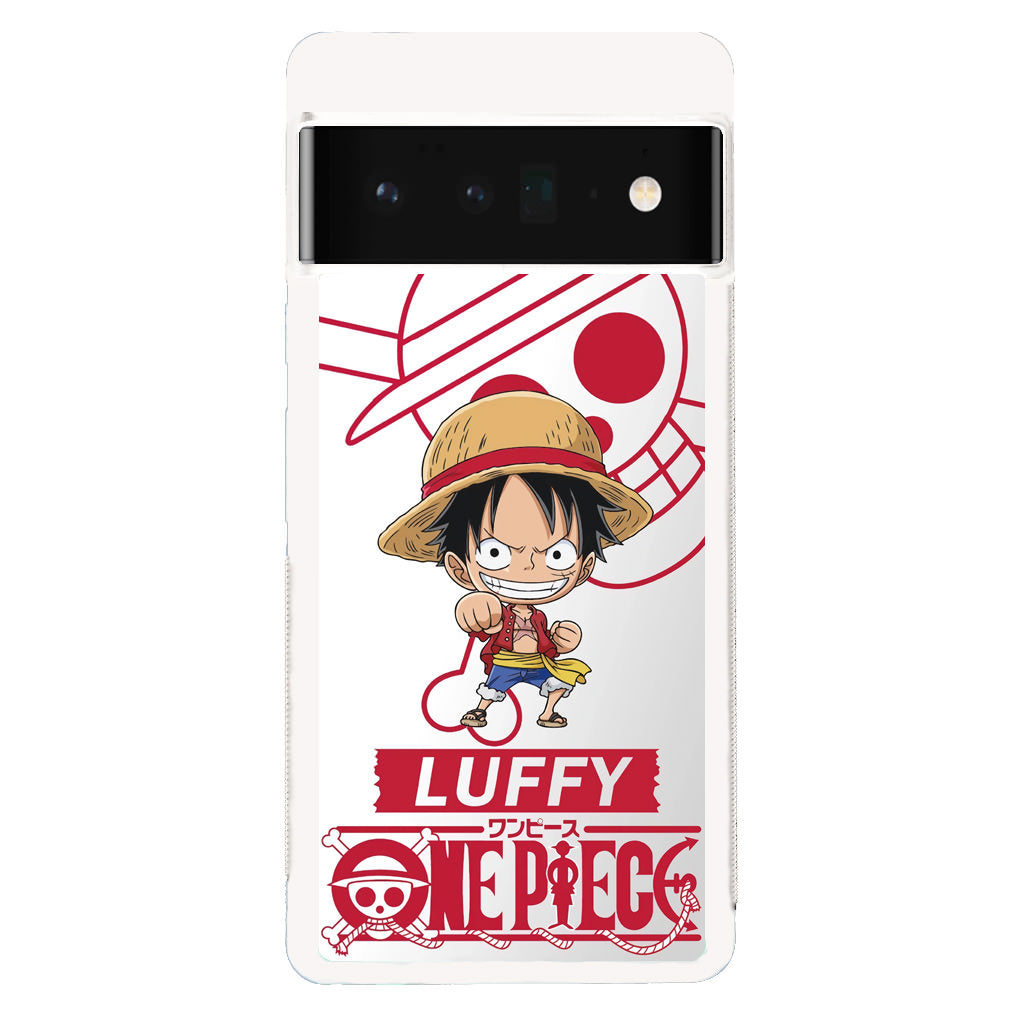 Chibi Luffy Google Pixel 6 Pro Case