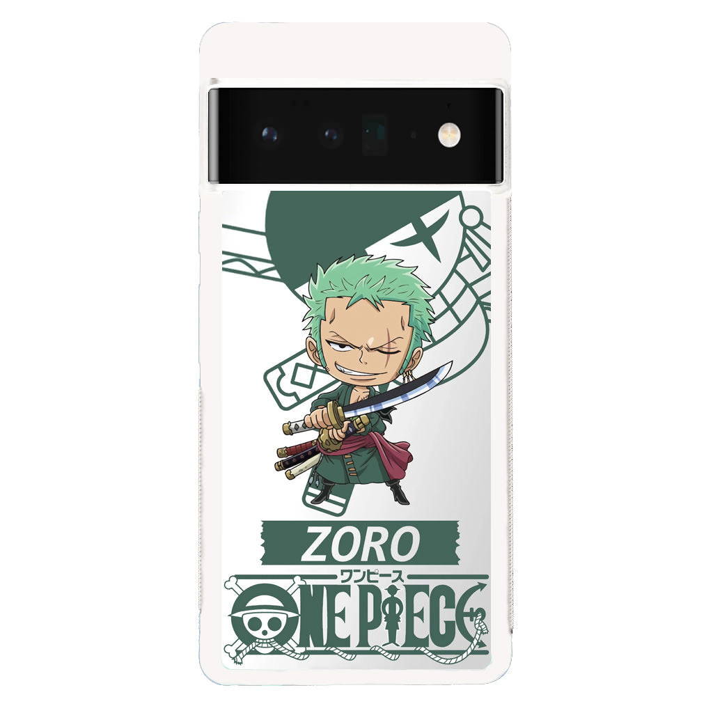 Chibi Zoro Google Pixel 6 Pro Case