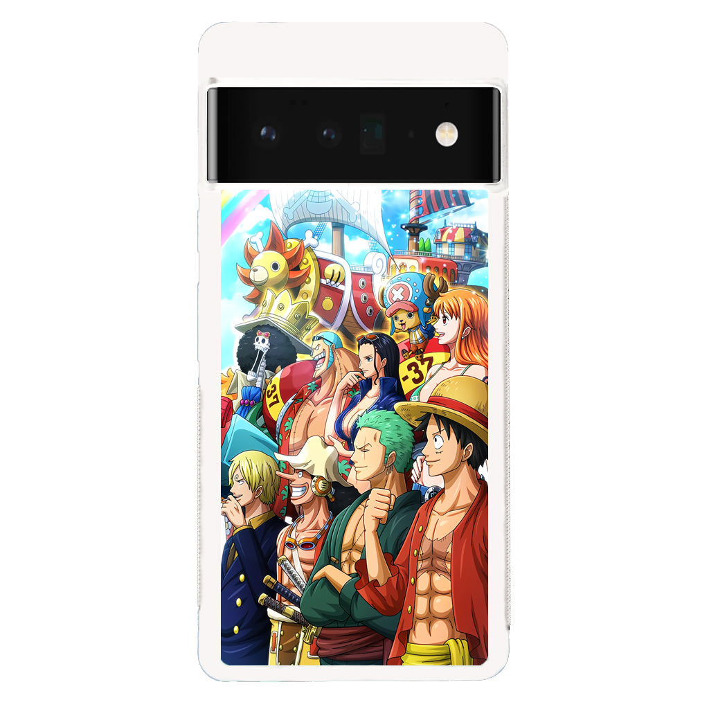 Crew of Mugiwara Pirate Google Pixel 6 Pro Case