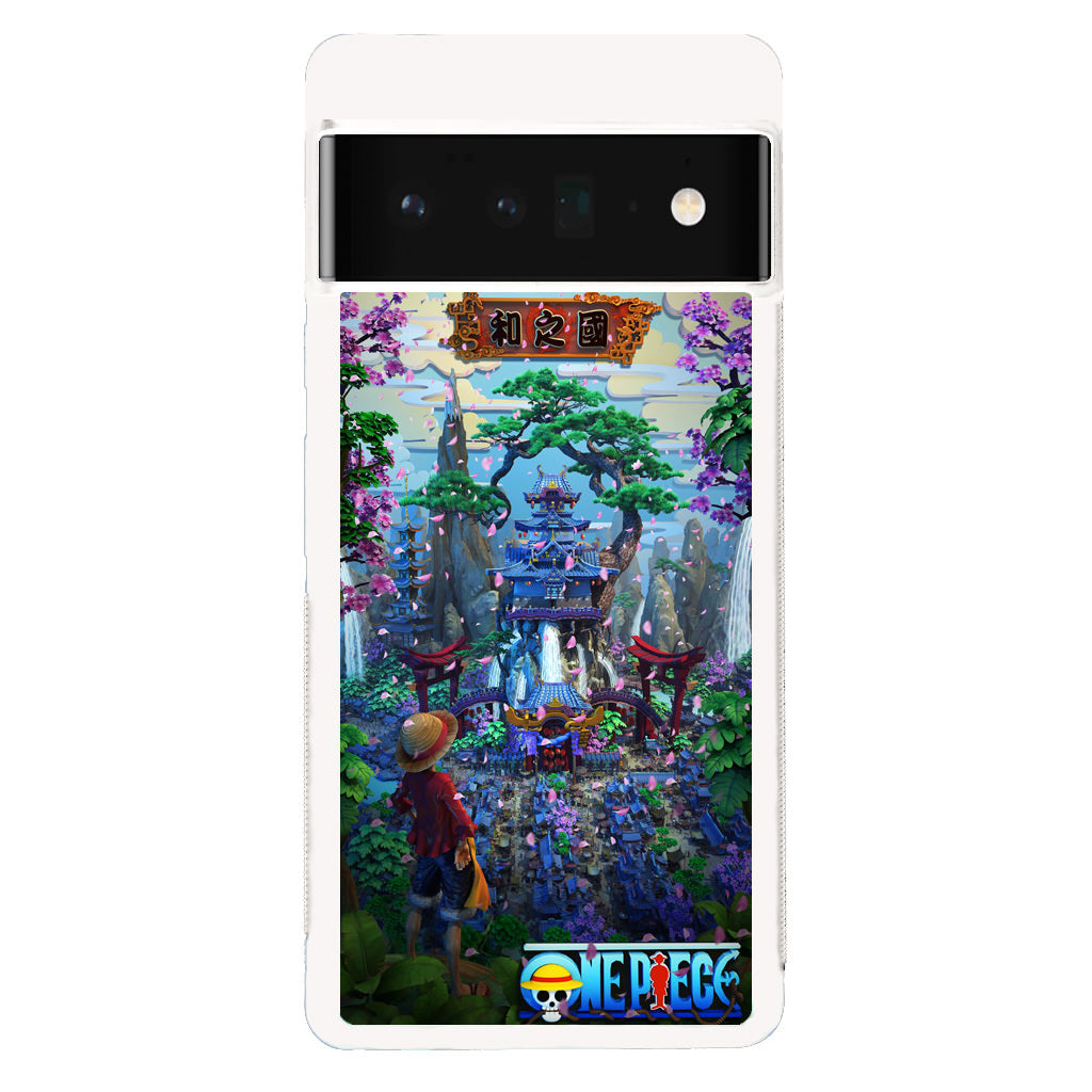 Flower Capital of Wano One Piece Google Pixel 6 Pro Case