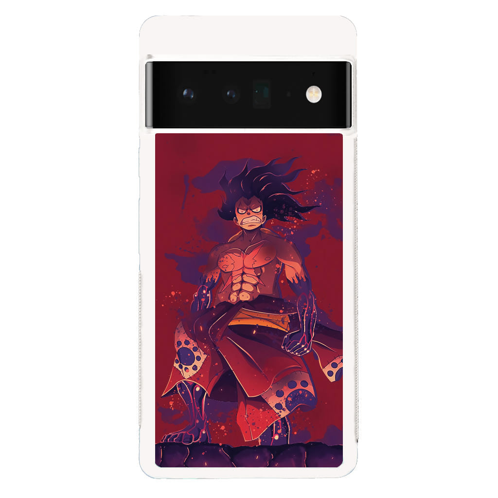 Luffy Snake Man Art Google Pixel 6 Pro Case