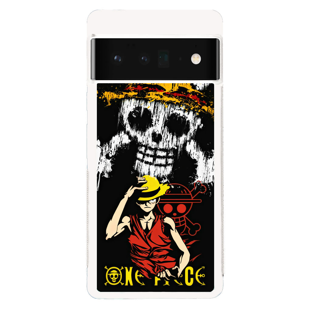 Monkey D Luffy Paint Art Google Pixel 6 Pro Case