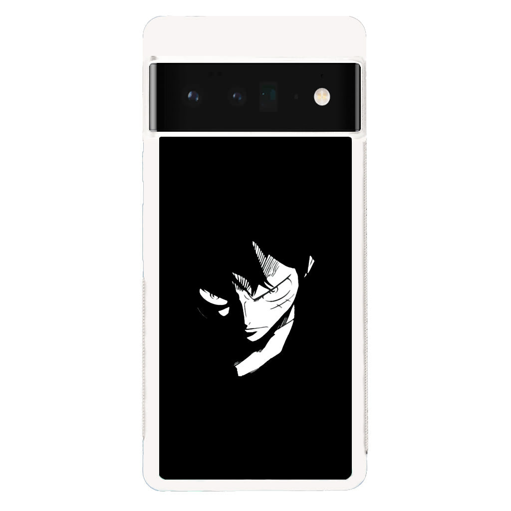 Monkey D Luffy Silhouette Google Pixel 6 Pro Case