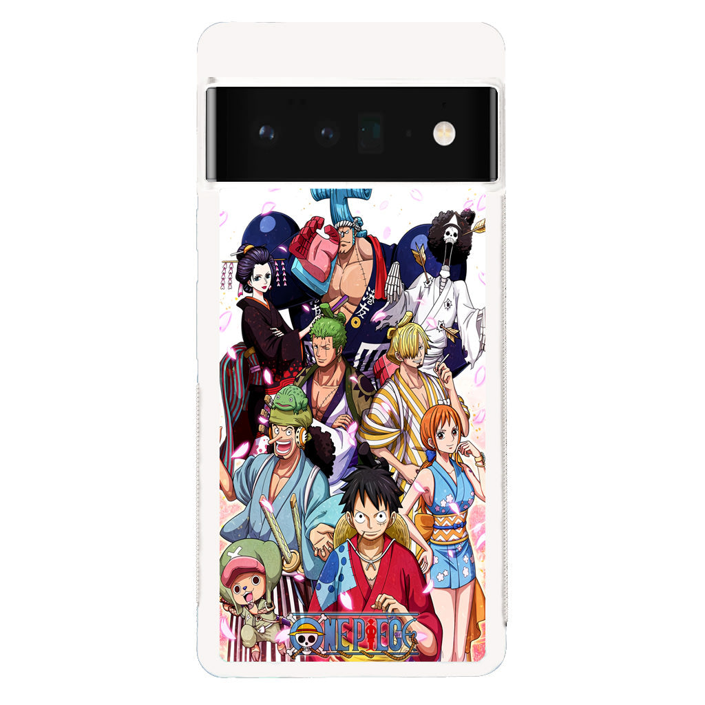 Mugiwara Crew Wano Google Pixel 6 Pro Case