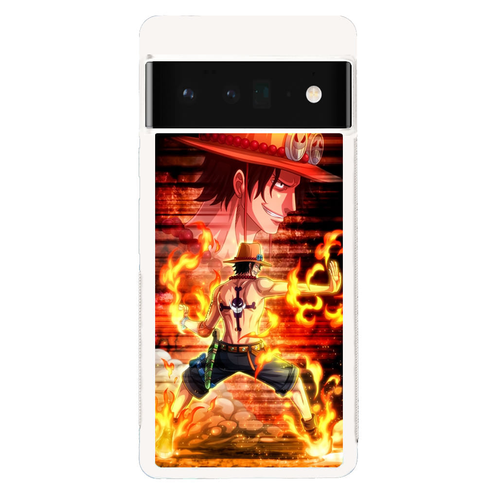 Portgas D Ace One Piece Google Pixel 6 Pro Case