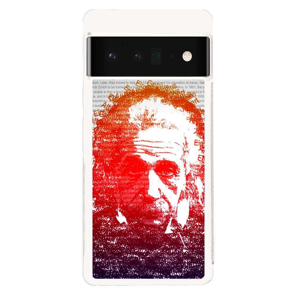 Albert Einstein Art Google Pixel 6 Pro Case