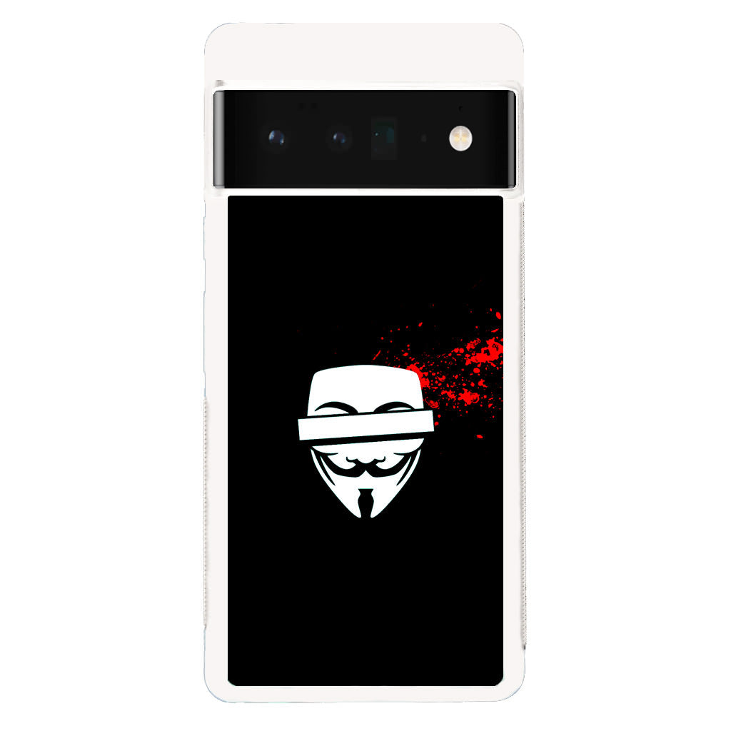 Anonymous Blood Splashes Google Pixel 6 Pro Case