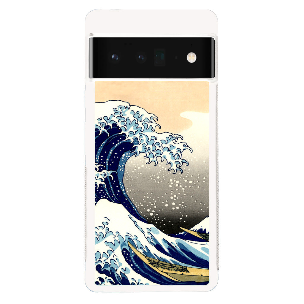 Artistic the Great Wave off Kanagawa Google Pixel 6 Pro Case