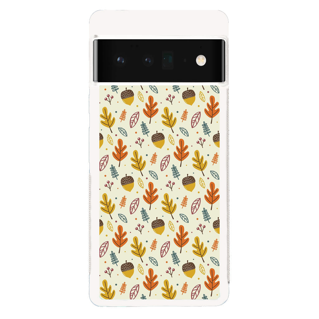 Autumn Things Pattern Google Pixel 6 Pro Case