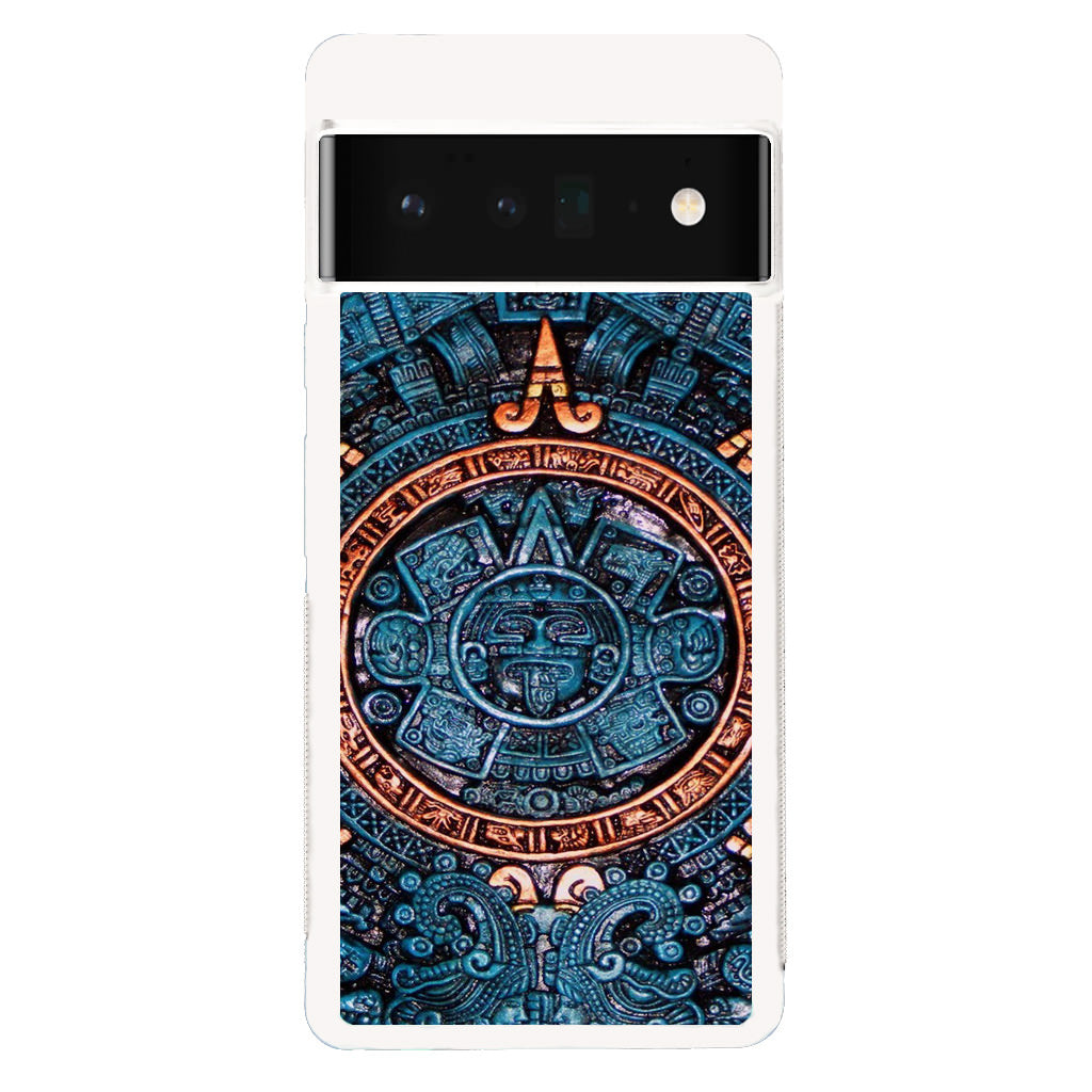 Aztec Calendar Google Pixel 6 Pro Case