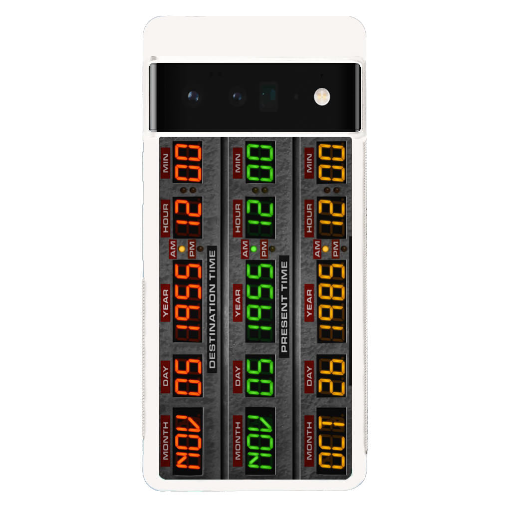 Back To The Future Time Circuits Google Pixel 6 Pro Case