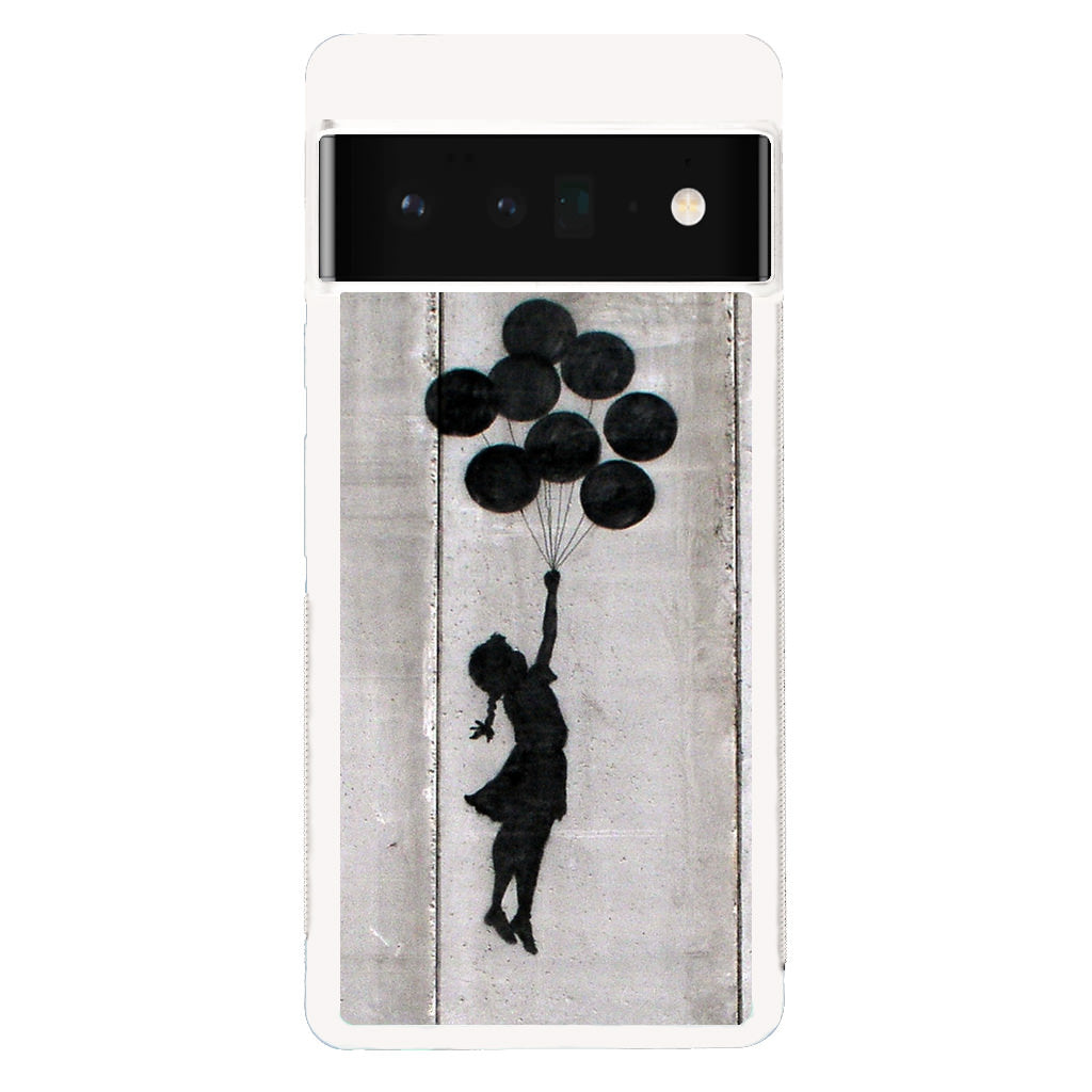 Banksy Girl With Balloons Google Pixel 6 Pro Case