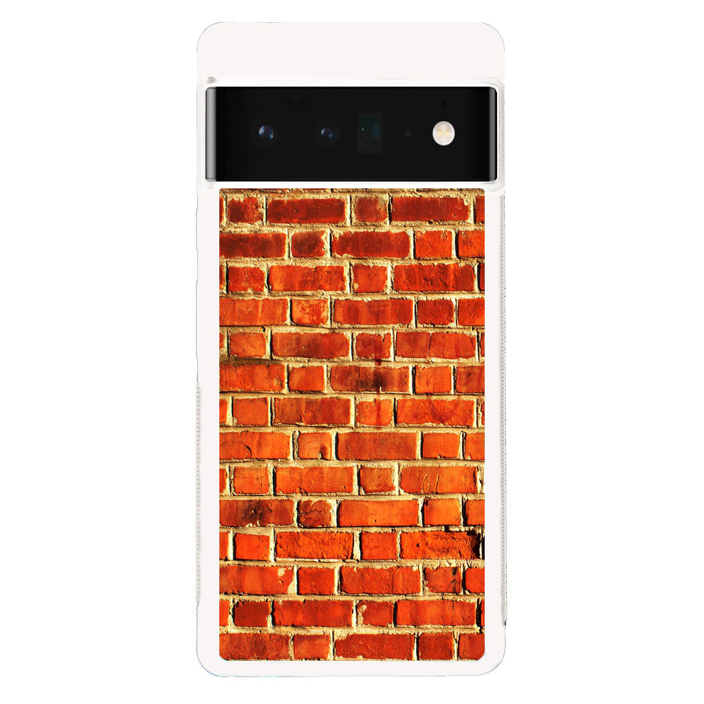 Brick Wall Pattern Google Pixel 6 Pro Case