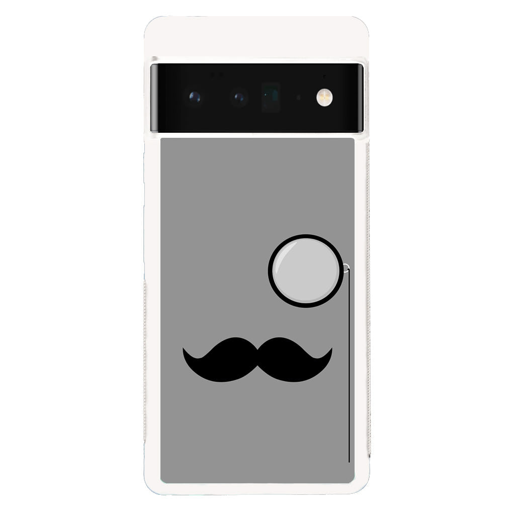 Classy Mustache Google Pixel 6 Pro Case