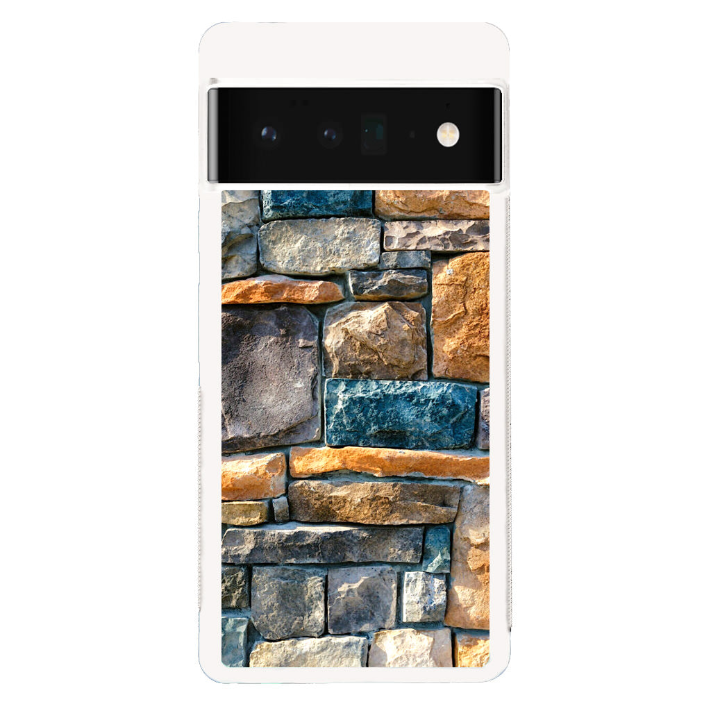 Colored Stone Piles Google Pixel 6 Pro Case