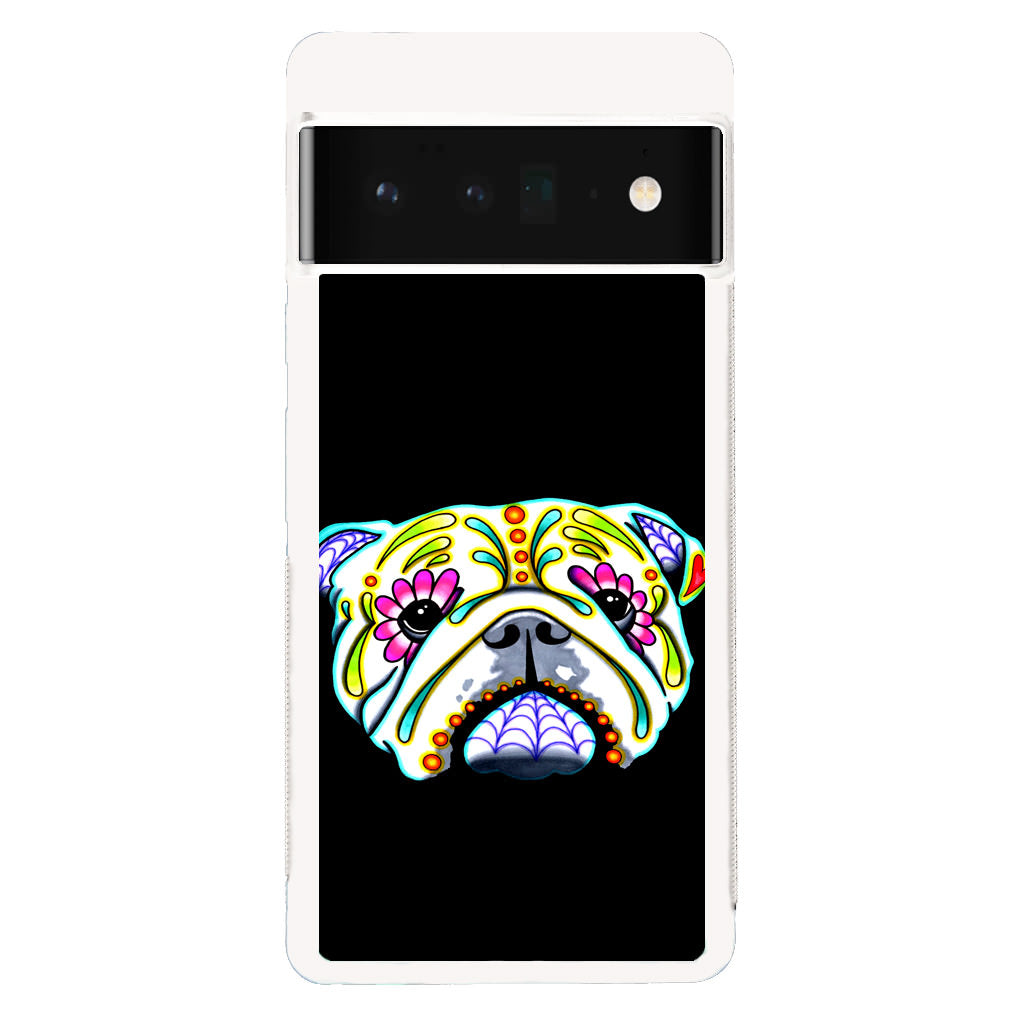 Colorful Bulldog Art Google Pixel 6 Pro Case